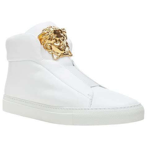 versace tennis shoes for sale|Versace high top vintage sneaker.